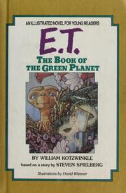 Cover of: E.T.: the book of the green planet