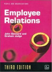 Cover of: Employee Relations (People & Organizations)