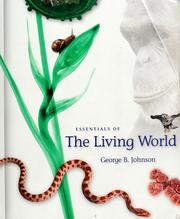 Cover of: Essentials of the living world