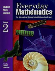 Cover of: Everyday Mathematics Grade 6 Student Math Journal Volume 2 by University of Chicago. School Mathematics Project.