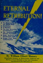 Cover of: Eternal retribution by William Elbert Munsey