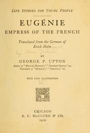 Cover of: Eugénie, empress of the French