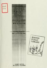 Cover of: Evaluation of city of Boston park and recreation land: neighborhood of Back Bay/Beacon Hill.