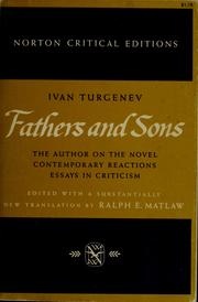 Cover of: Fathers and sons. by Ivan Sergeevich Turgenev