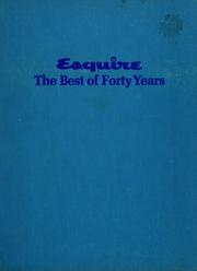 Cover of: Esquire: the best of forty years