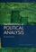 Cover of: The essentials of political analysis