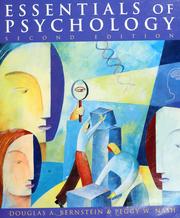 Cover of: Essentials of psychology by Douglas A. Bernstein
