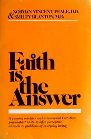 Cover of: Faith is the answer by Norman Vincent Peale