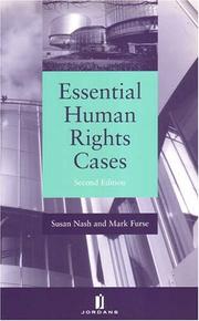 Cover of: Essential human rights cases