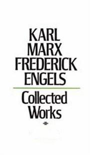 Cover of: Karl Marx, Frederick Engels by Karl Marx