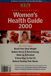 Cover of: The essential women's health guide 2000