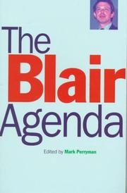 Cover of: The Blair agenda