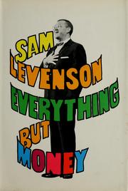 Cover of: Everything but money