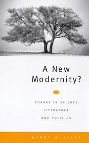 Cover of: A new modernity? by Wendy Wheeler