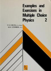 Cover of: Examples & exercises in multiple choice physics (SI)