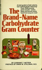 Cover of: The brand-name carbohydrate gram counter