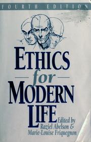 Cover of: Ethics for modern life