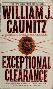 Cover of: Exceptional clearance | William J. Caunitz