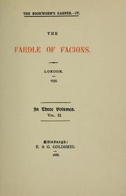 The fardle of facions