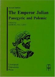 Cover of: The Emperor Julian by Claudius Mamertinus, John Chrysostom, Ephrem the Syrian ; edited by Samuel N. C. Lieu.