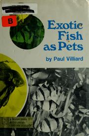 Cover of: Exotic fish as pets.