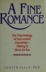 Cover of: A fine romance by Judith Sills