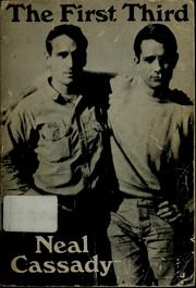 Cover of: The First Third by Neal Cassady