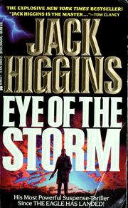 Cover of: Eye of the storm by Jack Higgins