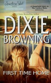 Cover of: First time home by Dixie Browning