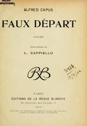 Cover of: Faux départ: roman.  Illus. de L. Cappiello.