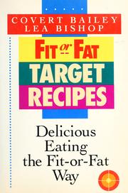 Cover of: Fit-or-fat target recipes