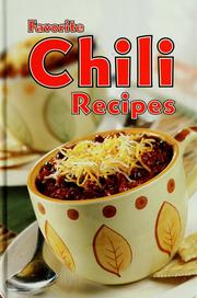 Favorite chili recipes.