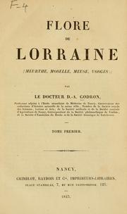 Cover of: Flore de Lorraine by Dominique Alexandre Godron