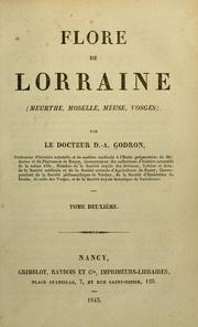 Cover of: Flore de Lorraine by Dominique Alexandre Godron