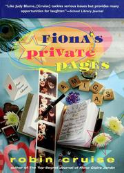 Cover of: Fiona's private pages by Robin Cruise