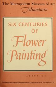 Cover of: Five centuries of flower painting by Margaretta M. Salinger