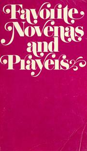 Cover of: Favorite novenas and prayers by Norma Cronin Cassidy