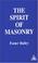 Cover of: Spirit of Masonry