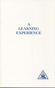 Cover of: A learning experience