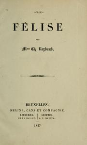Cover of: Félise