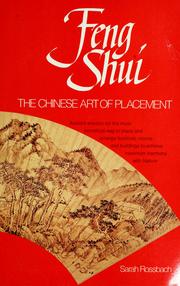 Cover of: Feng shui: the Chinese art of placement