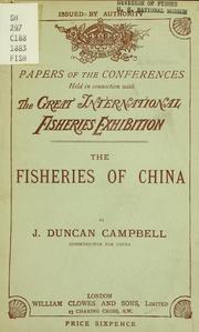 Cover of: The fisheries of China by James Duncan Campbell