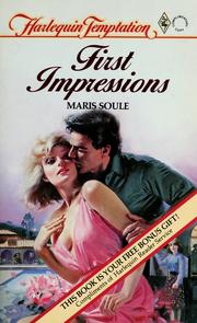 Cover of: First impressions