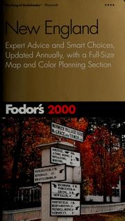 Cover of: Fodor's 2000 New England by Linda Cabasin