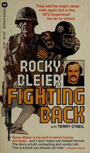 Cover of: Fighting back | Rocky Bleier