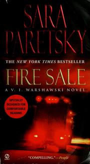 Cover of: Fire sale | Sara Paretsky