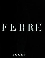 Cover of: Ferrè by Vogue by Gianfranco Ferré