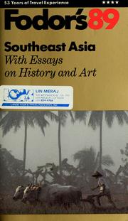 Cover of: Fodor's89 Southeast Asia