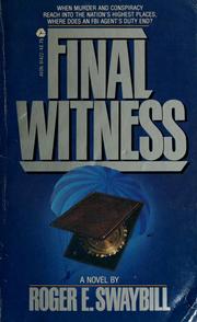 Cover of: Final witness