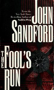 Cover of: The fool's run by John Sandford